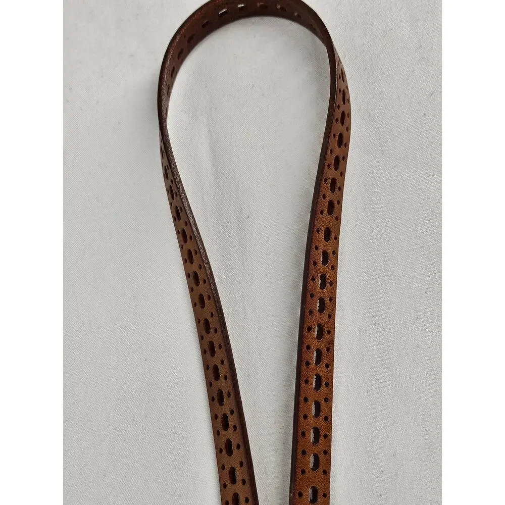 POLO SPORT WOMEN'S BROWN BELT, 40